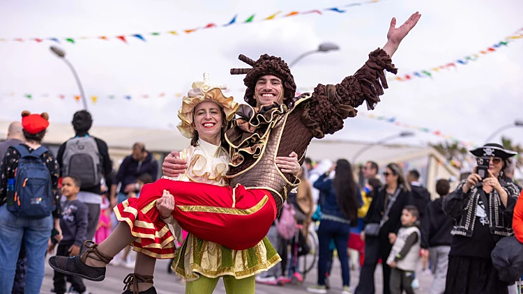 פורים מתוק בנמל תל אביב Wu