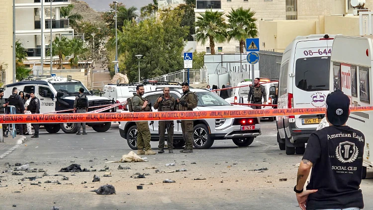 זירת נפילה באילת