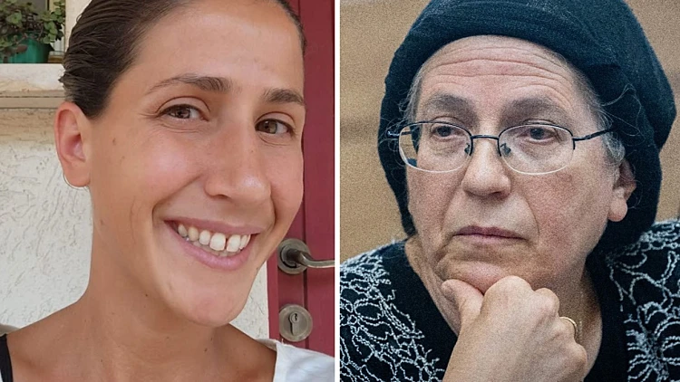 אורית סטרוק ובתה שושנה