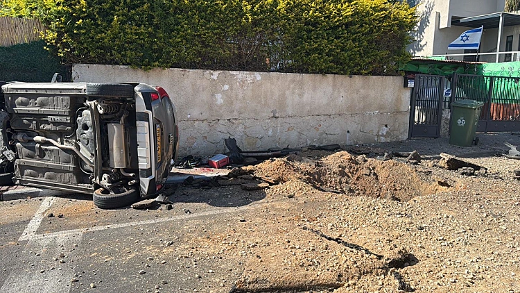 שיגורים מאיראן: כמה זירות נפילה בגוש דן, אין נפגעים