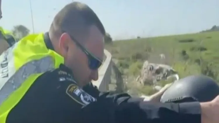 "ראיתי שהיא בהיריון, הורדתי את השכפ"צ והקסדה עבורה"