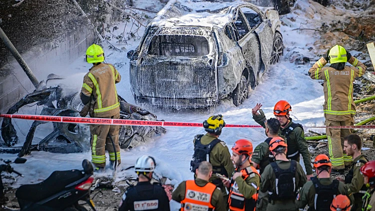 ירי מאיראן למרכז: פגיעה ישירה בת"א; נשלל החשש ללכודים