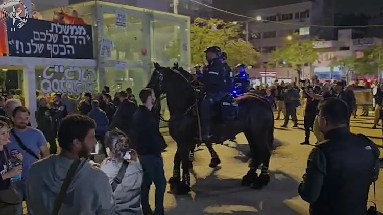 לאחר שבג"ץ אישר התקהלות של 600 איש: עימותים בהפגנה בהבימה