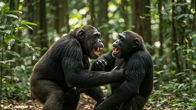 מלחמת אחים: שימפנזים מנהלים "מלחמה" קטלנית