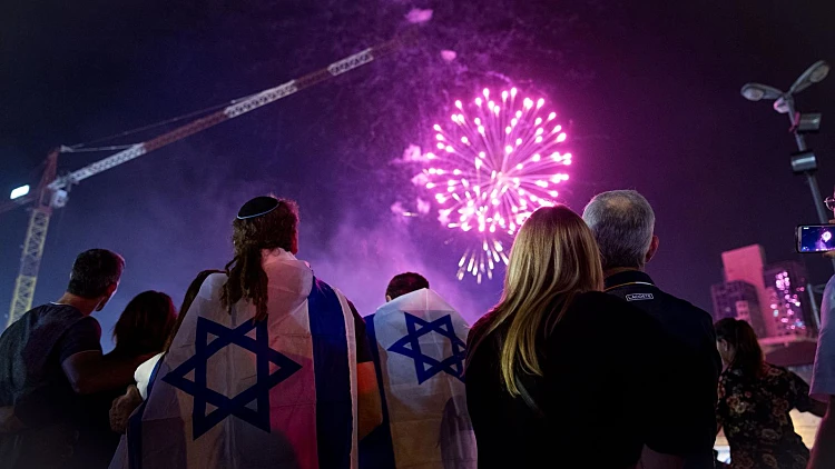 זיקוקים ביום העצמאות