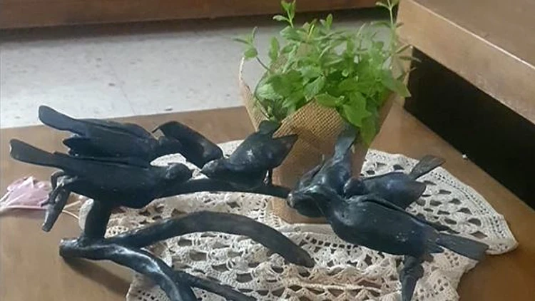 "הפסל הזה נתן לנו רגעים של תקווה בתוך כל הכאוס"