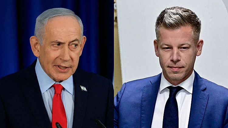 ראש הממשלה בנימין נתניהו וראש ממשלת הונגריה הנבחר פטר מדיאר