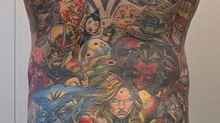 63 דמויות על הגוף: המחווה למארוול שיצאה משליטה