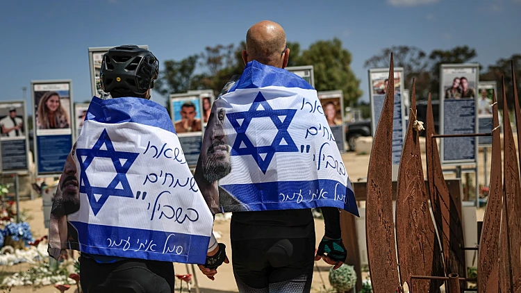 מציינים את יום הזיכרון בזירת הטבח בפסטיבל נובה