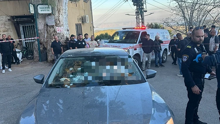 זירת הירי בעין אל-אסד