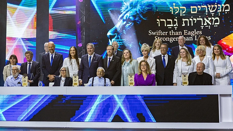 קיש לזוכים בפרס ישראל: "נושאי הלפיד של המצוינות"