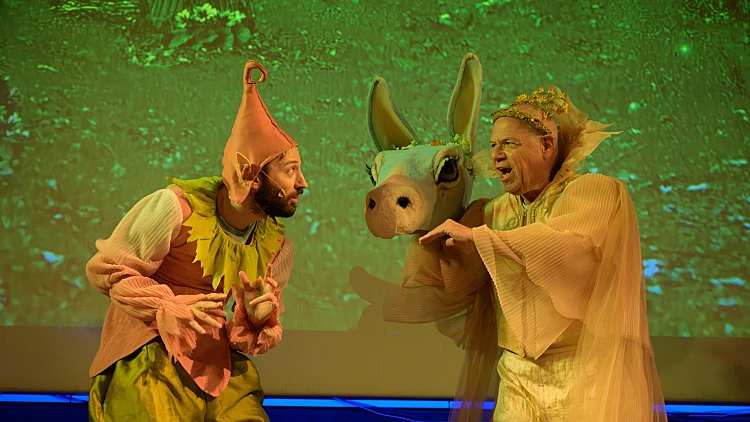 מתוך ההצגה "חלום ליל קיץ"