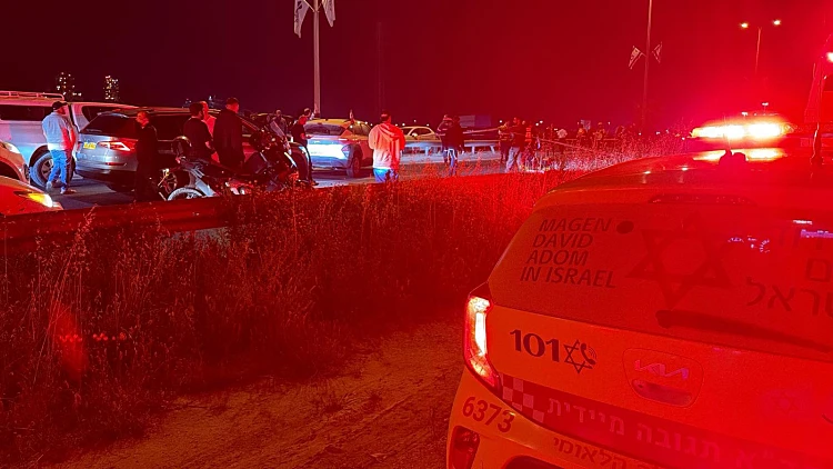 זירת הרצח הכפול בלוד