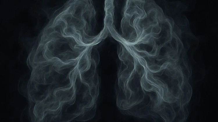 ריאות של בן 87 התמלאו בענפים שחורים