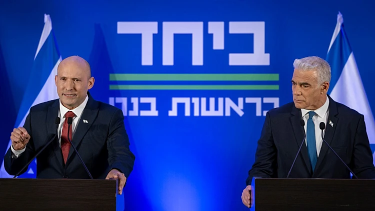 בנט לצד לפיד בהכרזה על האיחוד: "נסתמך רק על מפלגות ציוניות"