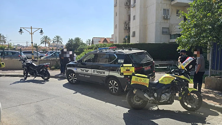 זירת הבניין ברמלה