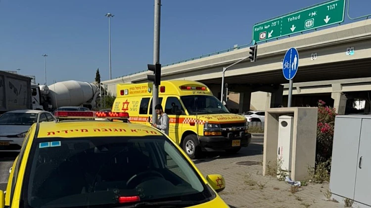 זירת התאונה במחלף מסובים