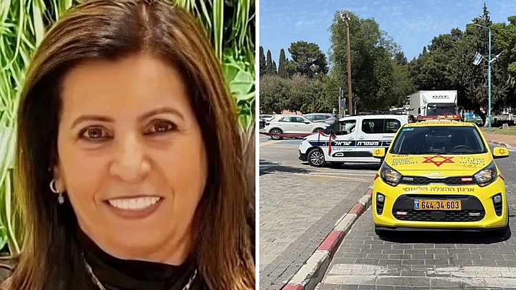 חשד לרצח והתאבדות ברמלה: דרס את גרושתו - וקפץ אל מותו
