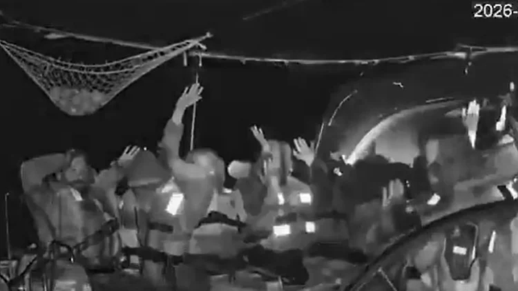 המשט לעזה בזמן השתלטות כוחות צה"ל על הספינה