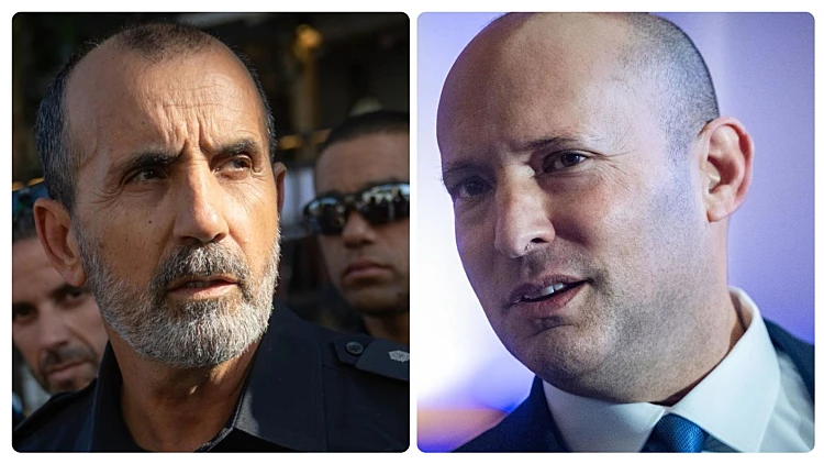 המפכ"ל נגד בנט: "מנסים להרתיע באיומים מרומזים, לא חוששים"