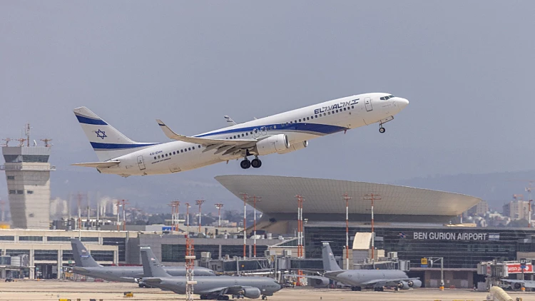 מטוס אל על ממריא מנתב"ג