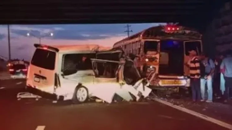 זירת התאונה בפנמה