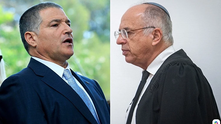 השופט נעם סולברג, ראש שב"כ דוד זיני