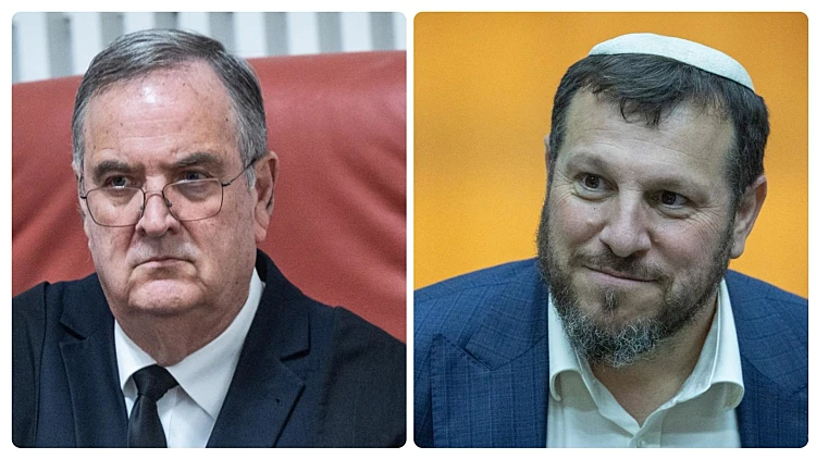השר עמיחי אליהו והשופט יחיאל כשר