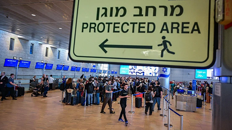 "ביטולי טיסות - רק במצב קיצון": ההסלמה - וההיערכות בנתב"ג