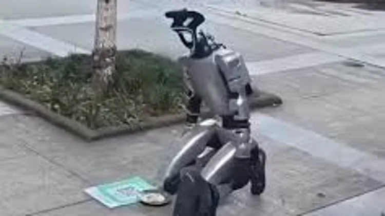 רובוטים יצאו לרחוב לקבץ נדבות - וביקשו עזרה בתשלום החשמל