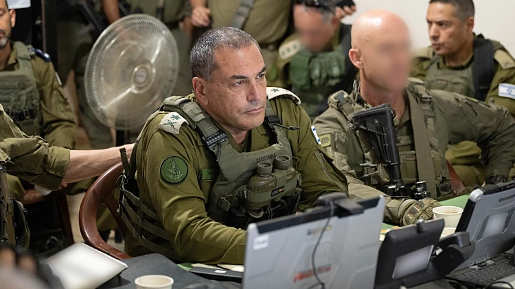 הרמטכ"ל אייל זמיר בהערכת מצב בדרום לבנון
