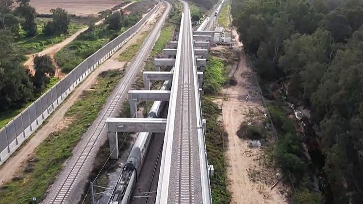 תקדים היסטורי על הפסים: מסילת הרכבת המזרחית תיפתח ביום ראשון