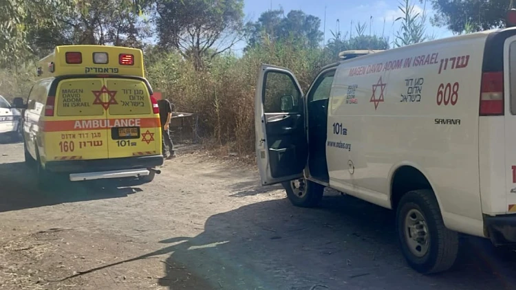 זירת הנפילה בחוף הכרמל