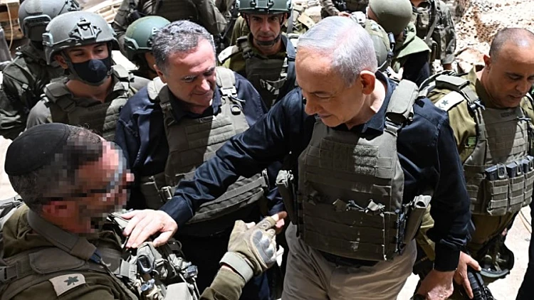 נתניהו וכ"ץ ברצועת הביטחון בלבנון