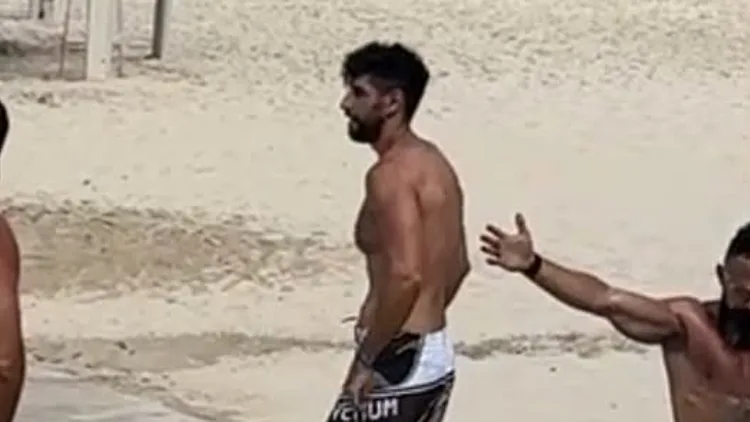 פפראצי בלעדי: עידן עמדי באימון לוהט במיוחד בחוף הים