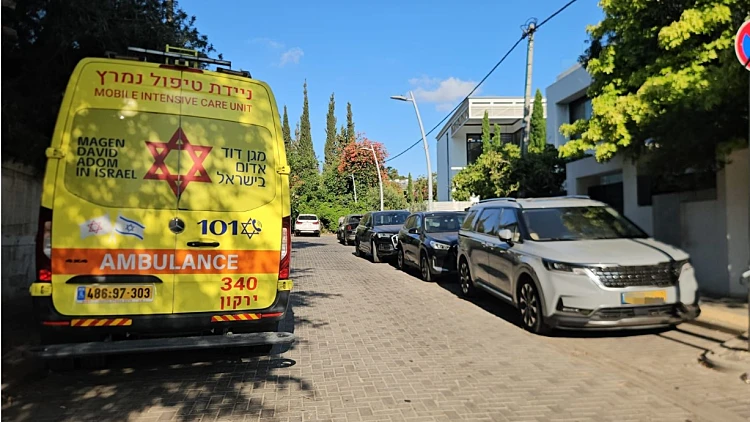 זירת הטביעה בבית בהרצליה