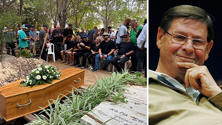 חיים יבין הובא למנוחות: "לא היה כוכב גדול ממך במדינה"