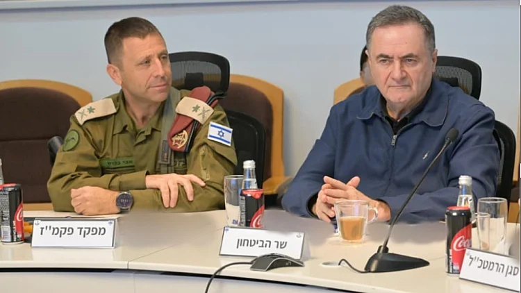 בשידור חי וללא תיאום: כ"ץ הודיע כי יחליף את אלוף פיקוד המרכז