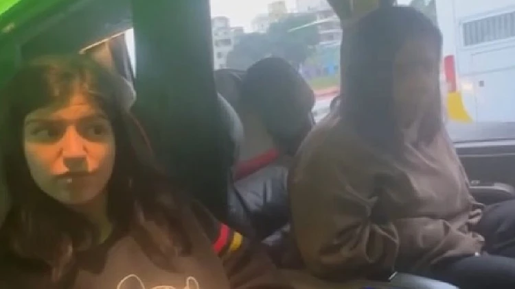 מלי וליאל יהלומי ברגע שאותרו על הרכבת בבואנוס איירס