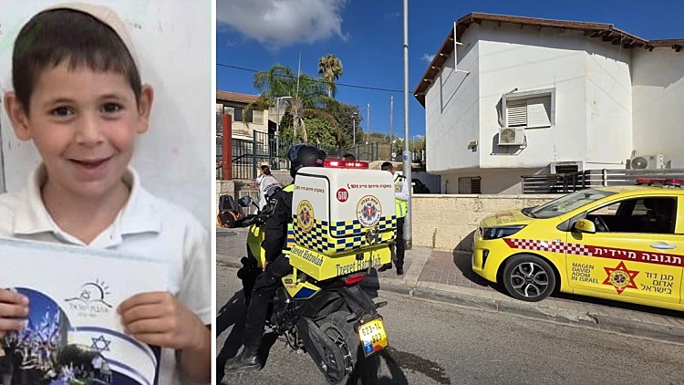 הלל בן ה-7 שנרצח בבית שמש הובא למנוחות: "מקווה שלא הרגשת לבד"