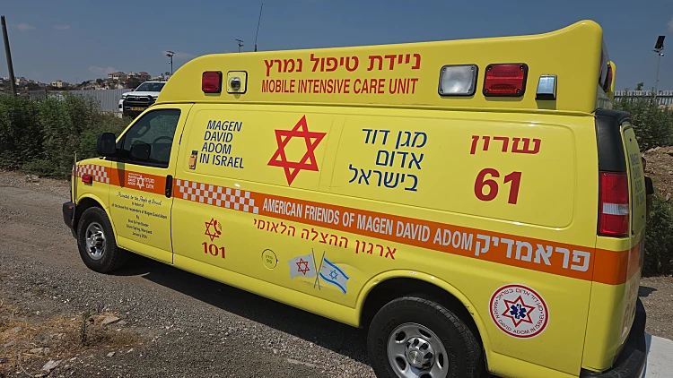 זירת תאונת הדרכים בכביש 574 בשרון