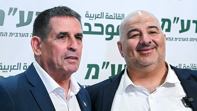 סגלוביץ הצטרף לרע"מ, ואמר לצד עבאס: "אין תיקון בלי חיבור"