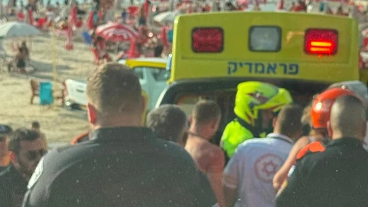 זירת הטביעה בבת ים