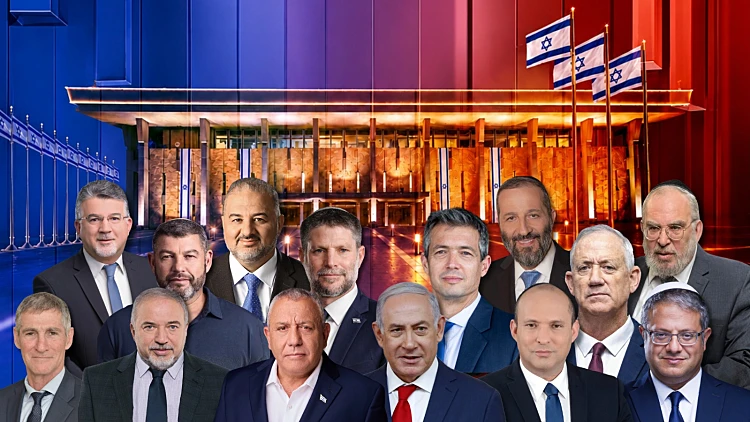 אחרי סגירת הרשימות: נתניהו נחלש, שוויון במפת הגושים