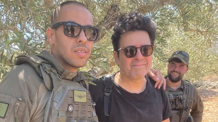 כוחות הביטחון עם הנעדר יניב סרדל שאותר בשומרון