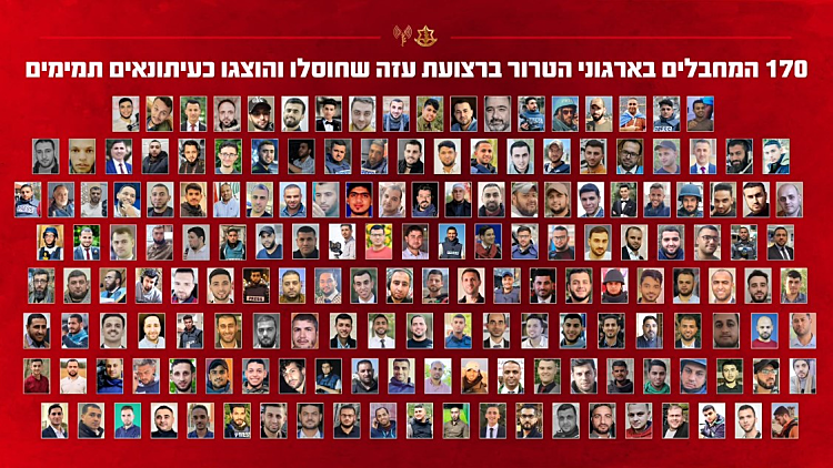 צה"ל חושף: 170 מה"עיתונאים" שנהרגו בעזה - מחבלים