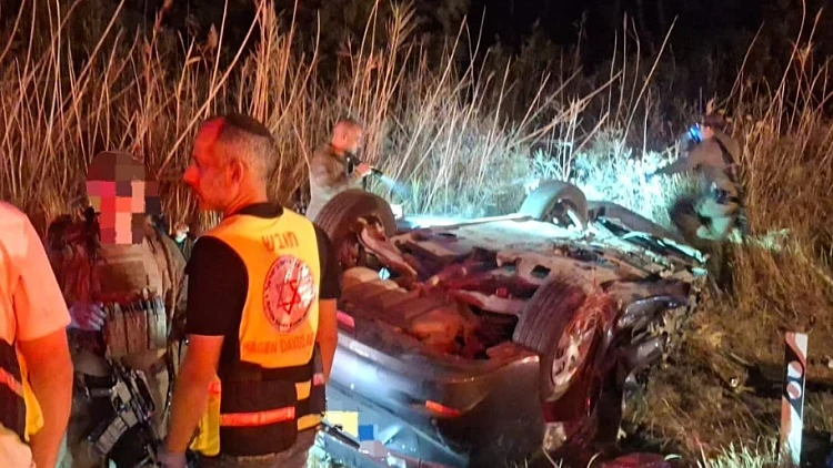 ליד בית שאן ובבנימין: שלושה הרוגים בכבישים תוך שעה