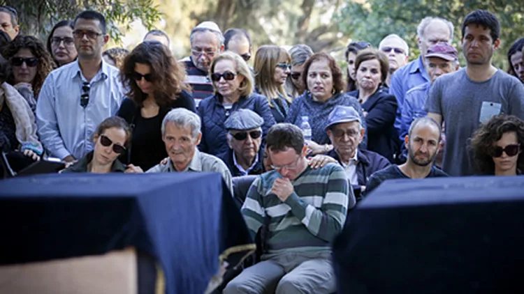 ההלווייה בכפר ויתקין, היום (חדשות 2)