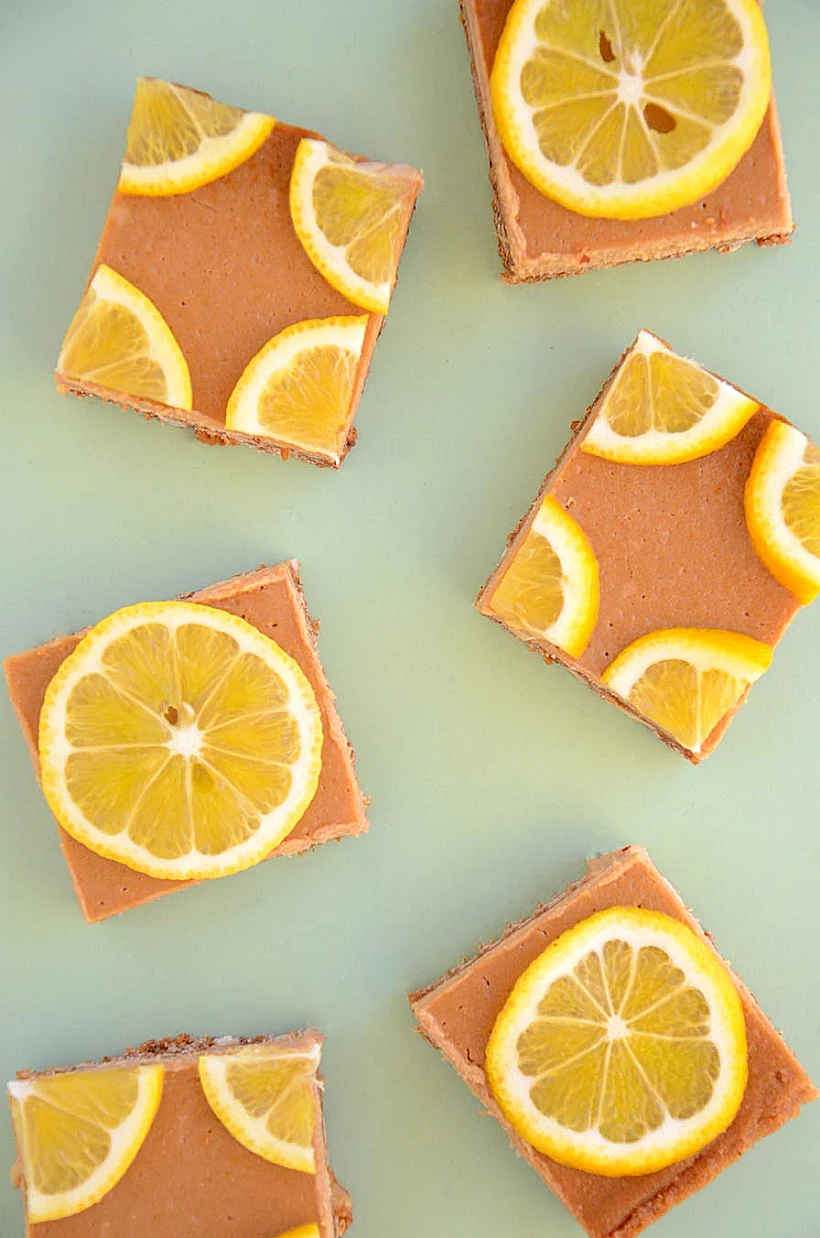 עוגת לימון וקרמל