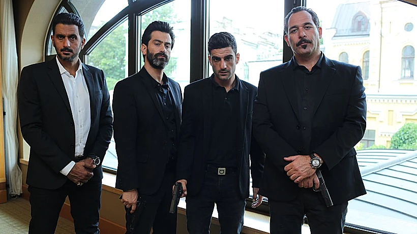 מוריס כהן, אימרי ביטון, יהודה לוי וצחי הלוי מתוך ''המדרשה'', עונה 2